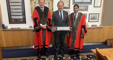 Lord Swire Receives Freedom of The City of London