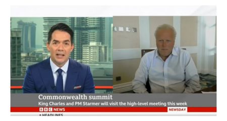 Lord Marland Appears on BBC Newsday to discuss the Commonwealth Business Forum in Apia