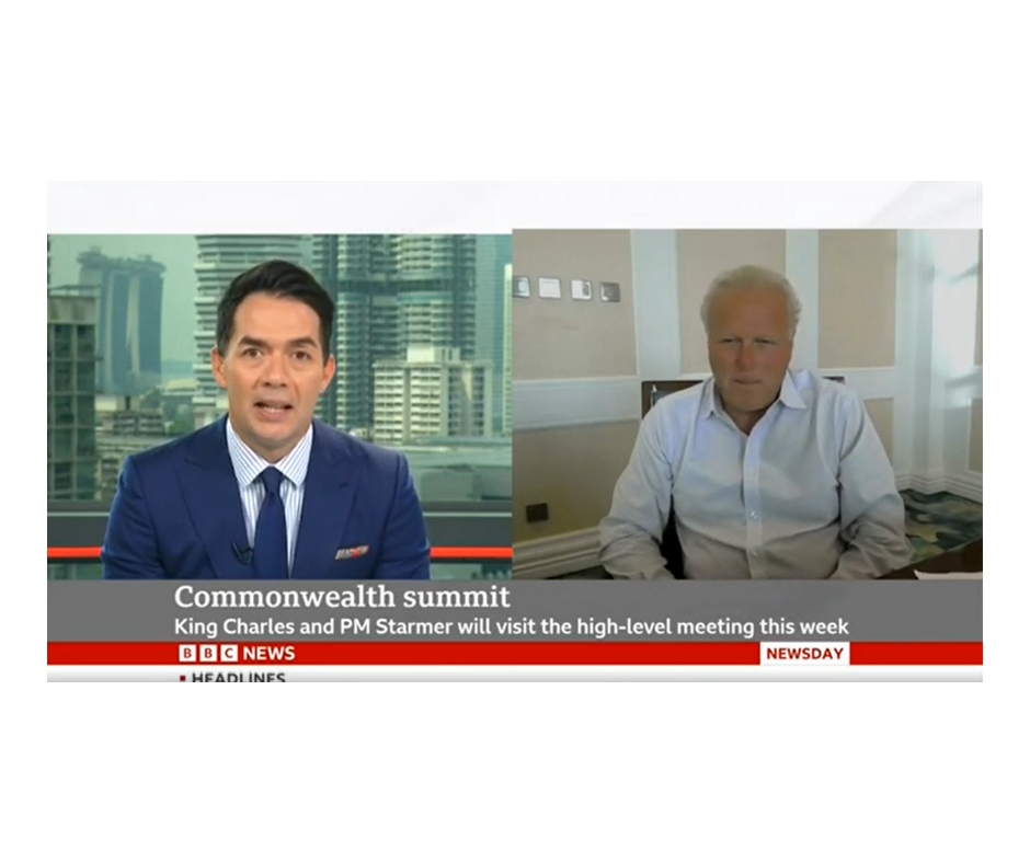 Lord Marland Appears on BBC Newsday to discuss the Commonwealth Business Forum in Apia