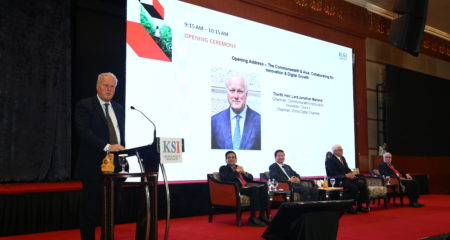 Lord Marland Addresses The Asia New Economy Summit