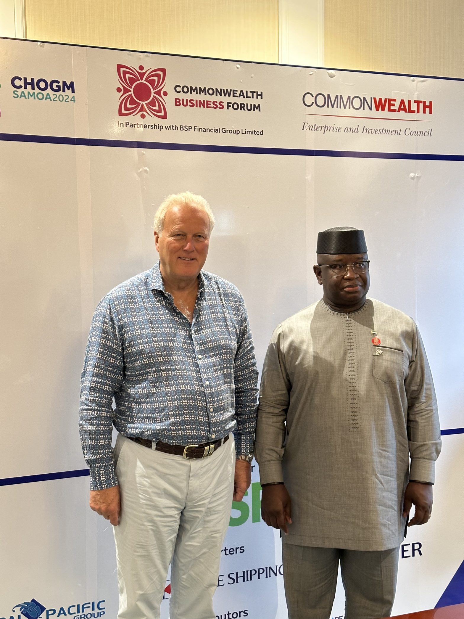 Sierra Leone Strengthens Ties with the Commonwealth at the 2024 Commonwealth Business Forum